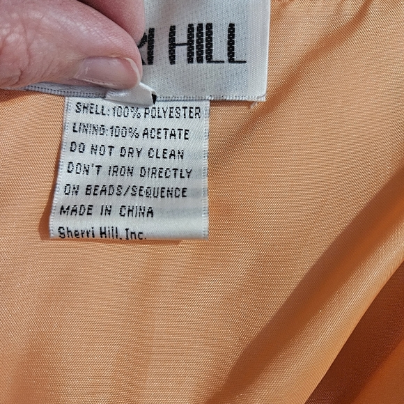 Sherri Hill Pink Tulle Princess Prom Formal Dress - Picture 9 of 10